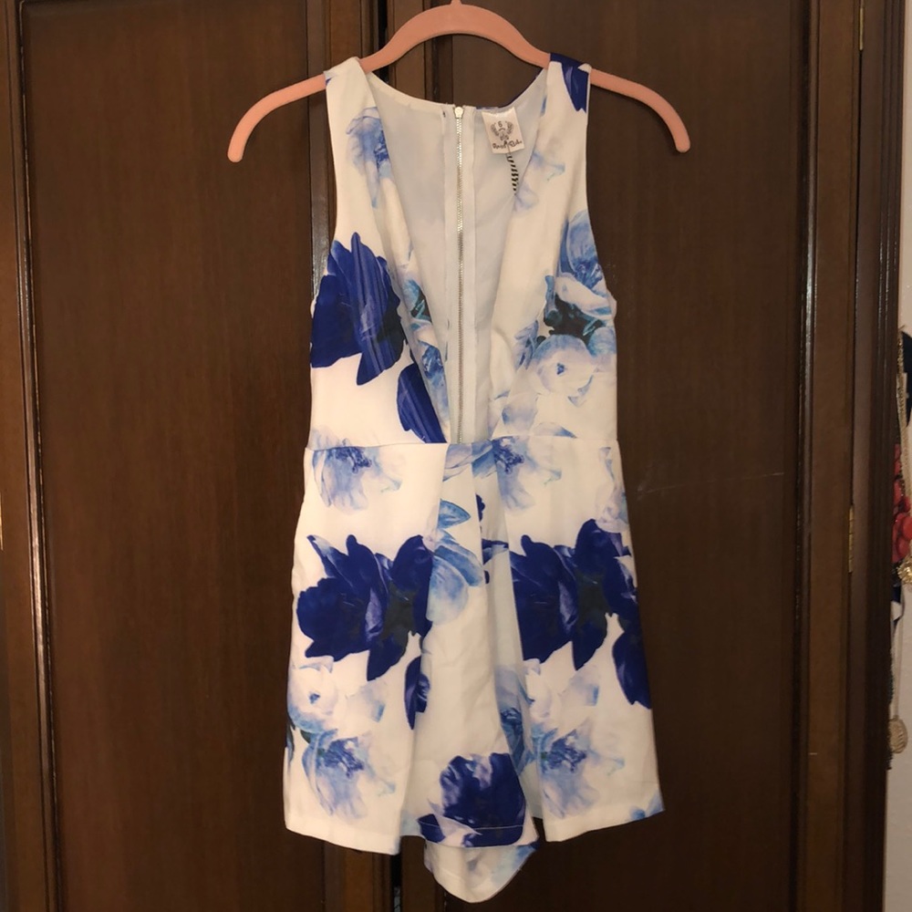 Deep V Neck Romper/playsuit
